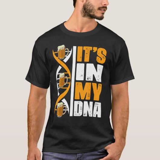 ビールDna Tシャツ (正面)