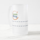 ビールKanban フロストグラスビールジョッキ (正面左)