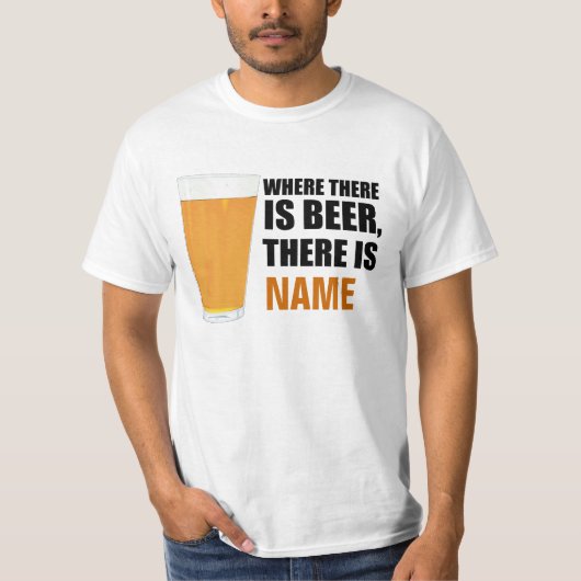 ビールL/SのアパレルTシャツがある場所 Tシャツ (正面)