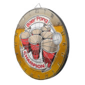 ビールPongのチャンピオンの投げ矢板 ダーツボード (正面右)