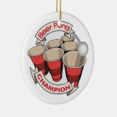 ビールPongのチャンピオン賞 セラミックオーナメント (右)