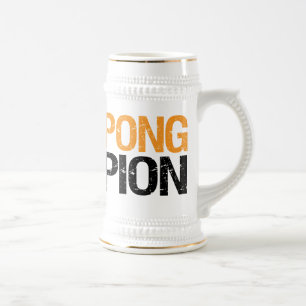 ビールpongのチャンピオン ビールジョッキ