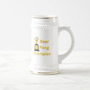 ビールPongのチャンピオン ビールジョッキ