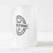ビールPongのチャンピオン フロストグラスビールジョッキ (正面左)