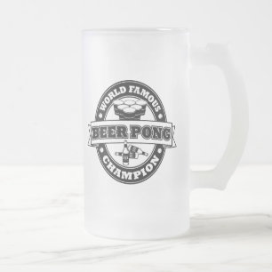 ビールPongのチャンピオン フロストグラスビールジョッキ
