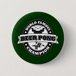 ビールPongのチャンピオン 缶バッジ