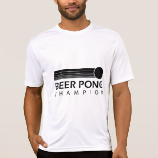 ビールPongのチャンピオン Tシャツ