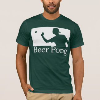 ビールPongのワイシャツ Tシャツ