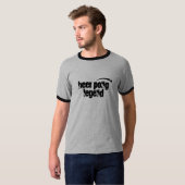 ビールPongの伝説 Tシャツ (正面フル)