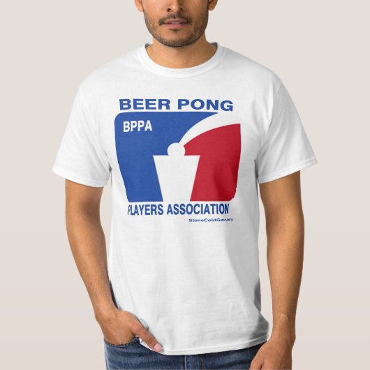ビールPongの球 Tシャツ (正面)