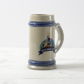 ビールPongの英雄ステイン ビールジョッキ (正面右)