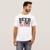 ビールPong -オールスター Tシャツ (正面フル)