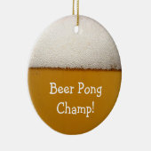 ビールPong セラミックオーナメント (右)