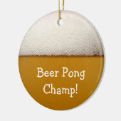 ビールPong セラミックオーナメント (左)