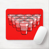 ビールpong マウスパッド (マウス)