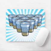ビールpong マウスパッド (マウス)