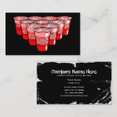 ビールpong 名刺 (正面/裏面)