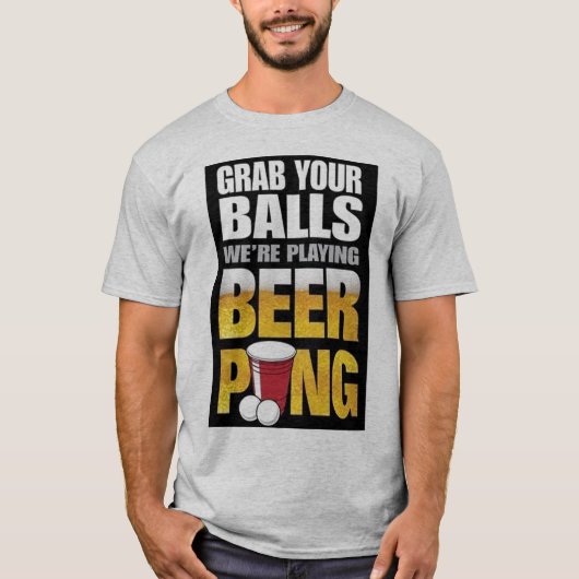 ビールPong 2 Tシャツ (正面)