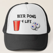 ビールPONG 4生命 キャップ (正面)