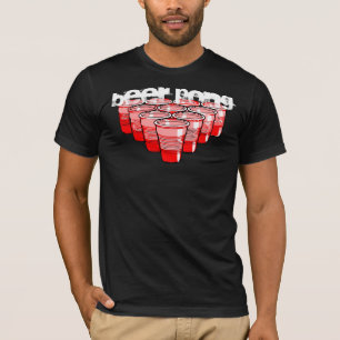 ビールpong tシャツ