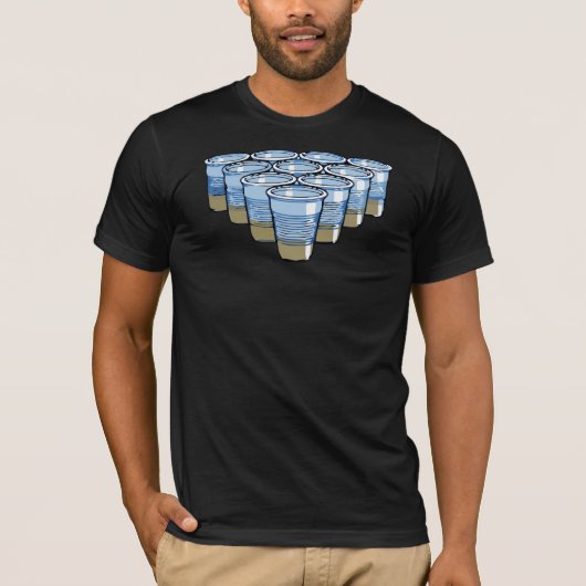 ビールpong tシャツ (正面)