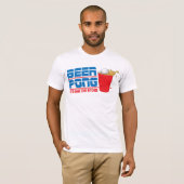 ビールPong Tシャツ (正面フル)