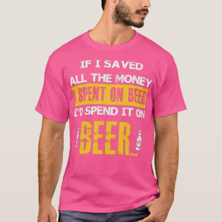 ビールTのお金 Tシャツ