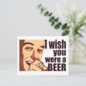 ビールTシャツ ポストカード (スタンド正面)