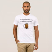 ビールTシャツ – 飲みおもしろい引用文ティー Tシャツ (正面フル)