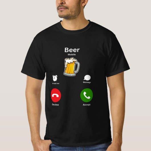 ビールTシャツ Tシャツ (正面)