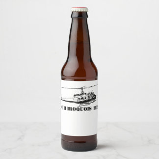 ビールUH-1Hイロコイ・ヘリコプター ビールラベル