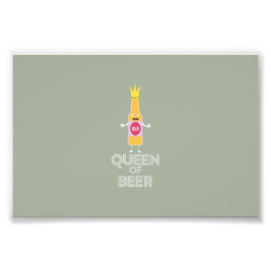 ビールZh80kクイーン フォトプリント