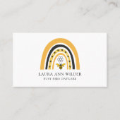 ビーレインボー忙しビーズデイケアケア 名刺 (正面)