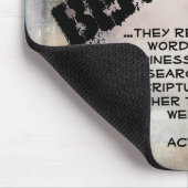 ビーレ素朴ン聖書の聖なる書物、 経典の聖句である マウスパッド (コーナー)