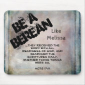 ビーレ素朴ン聖書の聖なる書物、 経典の聖句である マウスパッド (正面)