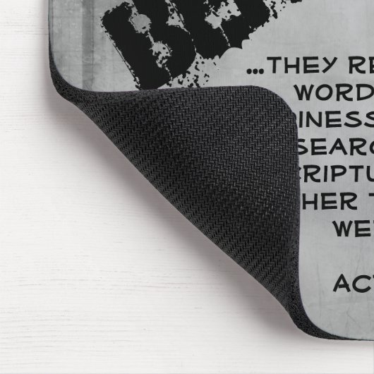 ビーレ素朴ン聖書の聖なる書物、 経典の聖句である マウスパッド (コーナー)