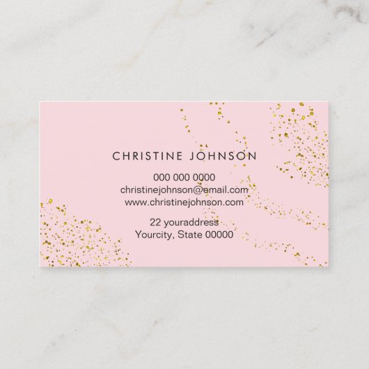 ビーロイヤリティカード 名刺 (裏面)