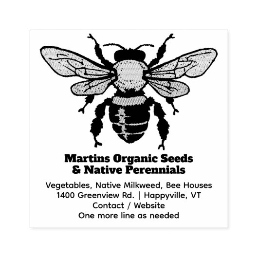 ビーロゴホルダー植物子供部屋ガーデンビジネス ラバースタンプ (インプリント)