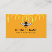 ビーロゴ養蜂ハニーアピールドップスファーム 名刺 (正面)