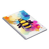 ビーワイルド自然アニマルカラーアート絵画ズ ノートブック (右側)