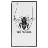 ビーワーカーハニーブラック（昆虫）マルハナバチ スモールペーパーバッグ (正面)
