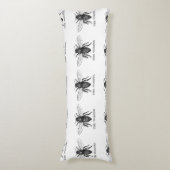 ビーワーカーハニーブラック（昆虫）マルハナバチ ボディピロー (正面縦)