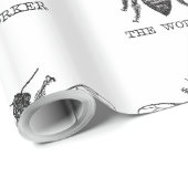 ビーワーカーハニーブラック（昆虫）マルハナバチ ラッピングペーパー (ロールコーナー)