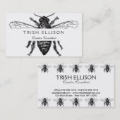 ビーワーカーハニーブラック（昆虫）マルハナバチ 名刺 (正面/裏面)