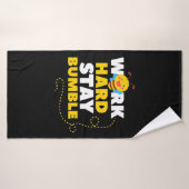 ビーワーク懸命ステイブンブンいう音ス バスタオル (バスタオル)