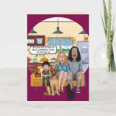 ビーンキャセロールサプライズ感謝祭笑わされる祭 シーズンカード (正面)