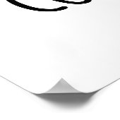 ビーンズカッコいいベおもしろいギーLegumeプン ポスター (角)