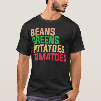 ビーンズグリーンズポテトマトサンクスギビング Tシャツ