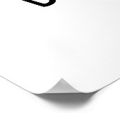 ビーンズトッおもしろいクVeggie Beanプリン ポスター (角)