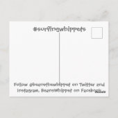 ビーンズ・サーフドッグ ポストカード (裏面)